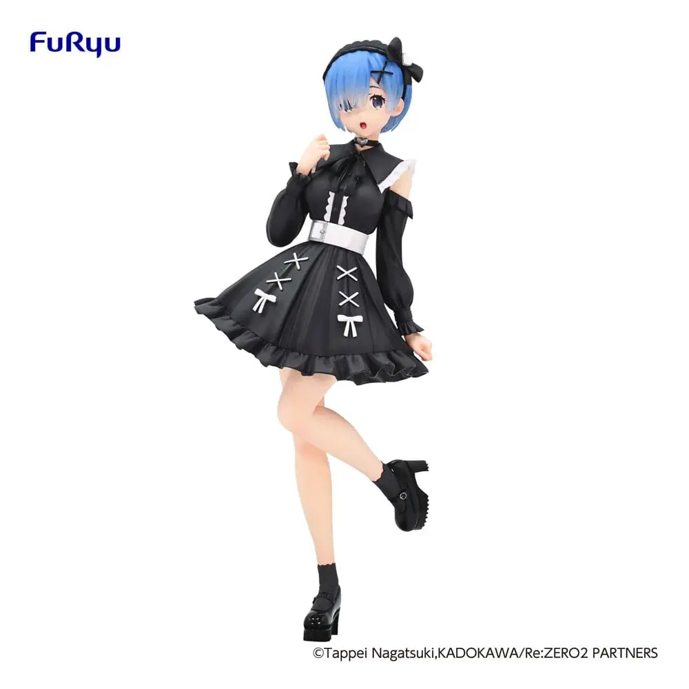 Re:Zero Starting Life in Another World Trio-Try-iT Rem Girly Outfit Black PVC szobor figura 21 cm termékfotó