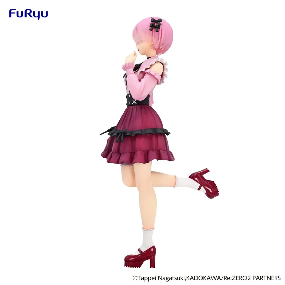 Re:Zero Starting Life in Another World Trio-Try-iT Ram Girly Outfit Pink PVC szobor figura 21 cm termékfotó