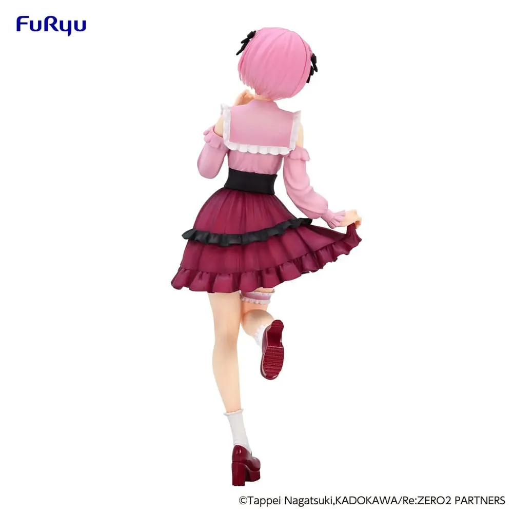 Re:Zero Starting Life in Another World Trio-Try-iT Ram Girly Outfit Pink PVC szobor figura 21 cm termékfotó