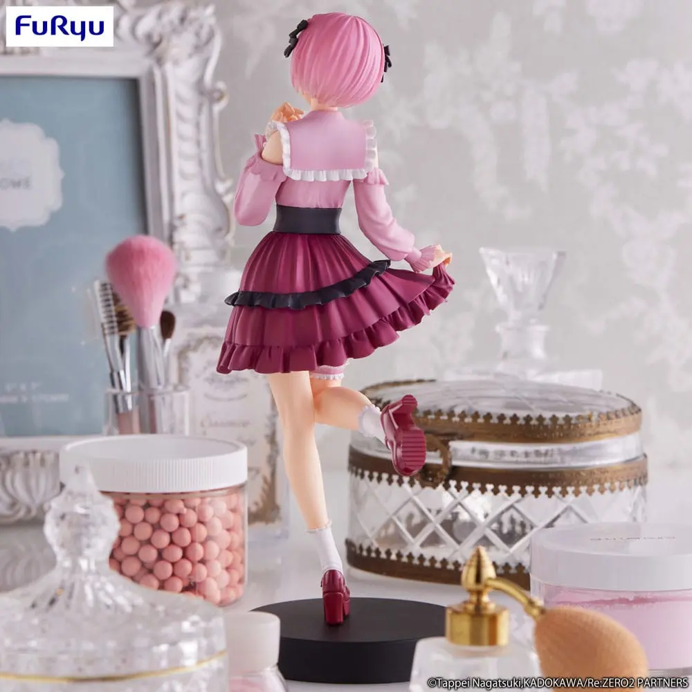 Re:Zero Starting Life in Another World Trio-Try-iT Ram Girly Outfit Pink PVC szobor figura 21 cm termékfotó