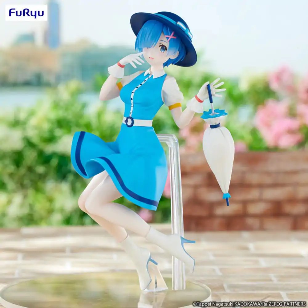 Re:Zero Starting Life in Another World Trio-Try-iT Rem Retro Style Ver. PVC szobor figura 20 cm termékfotó