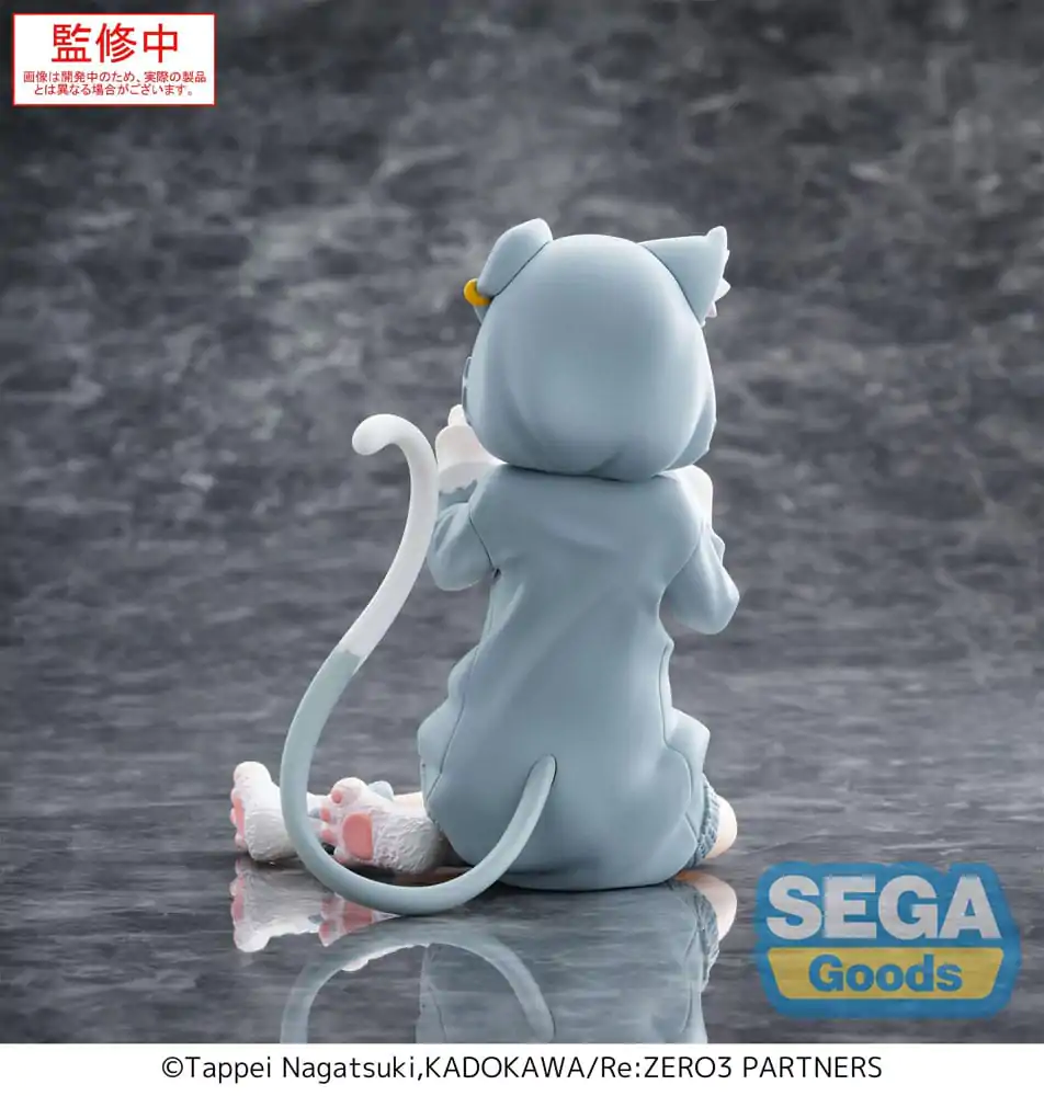 Re:Zero Starting Life in Another World Yumemirize Emilia Mofumofu Pack PVC szobor figura 11 cm termékfotó