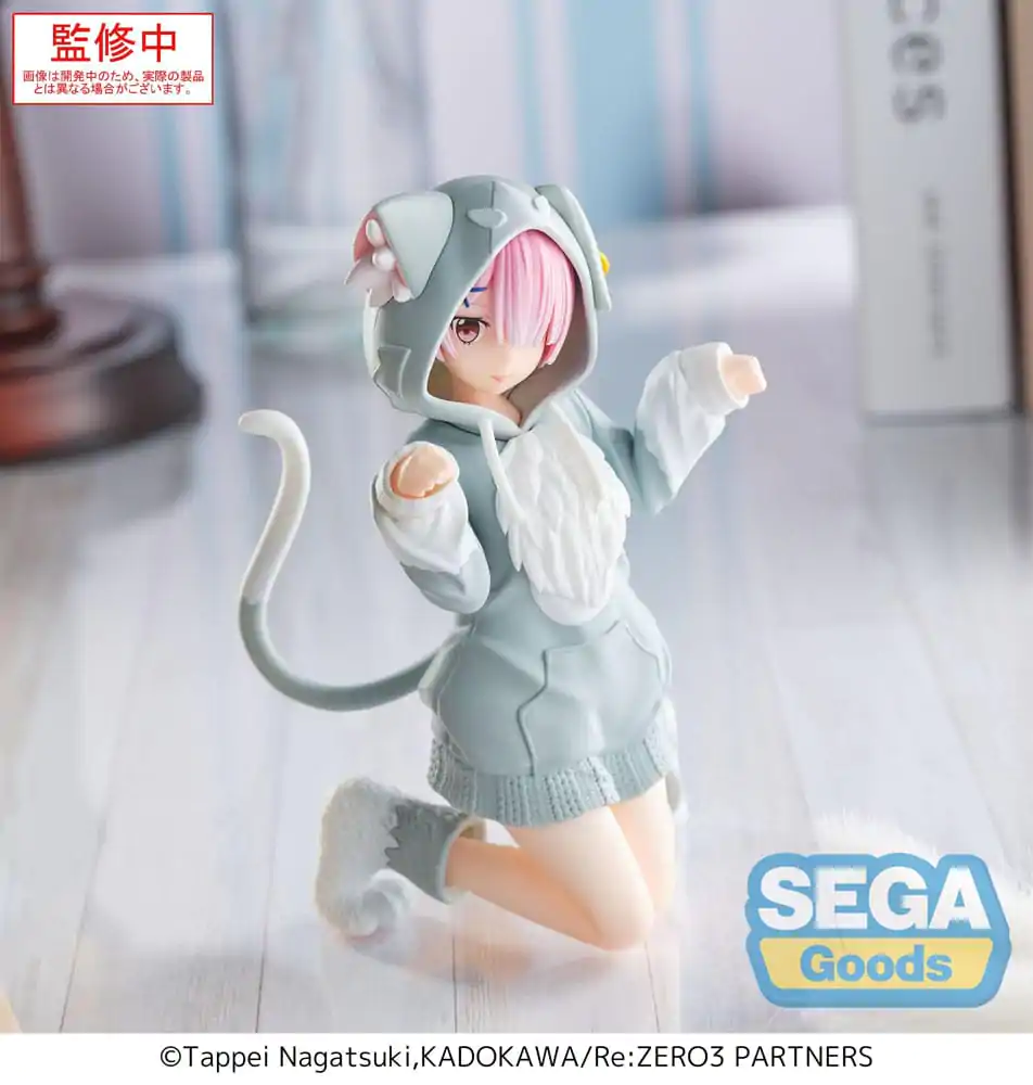 Re:Zero Starting Life in Another World Yumemirize Ram Mofumofu Pack PVC szobor figura 11 cm termékfotó