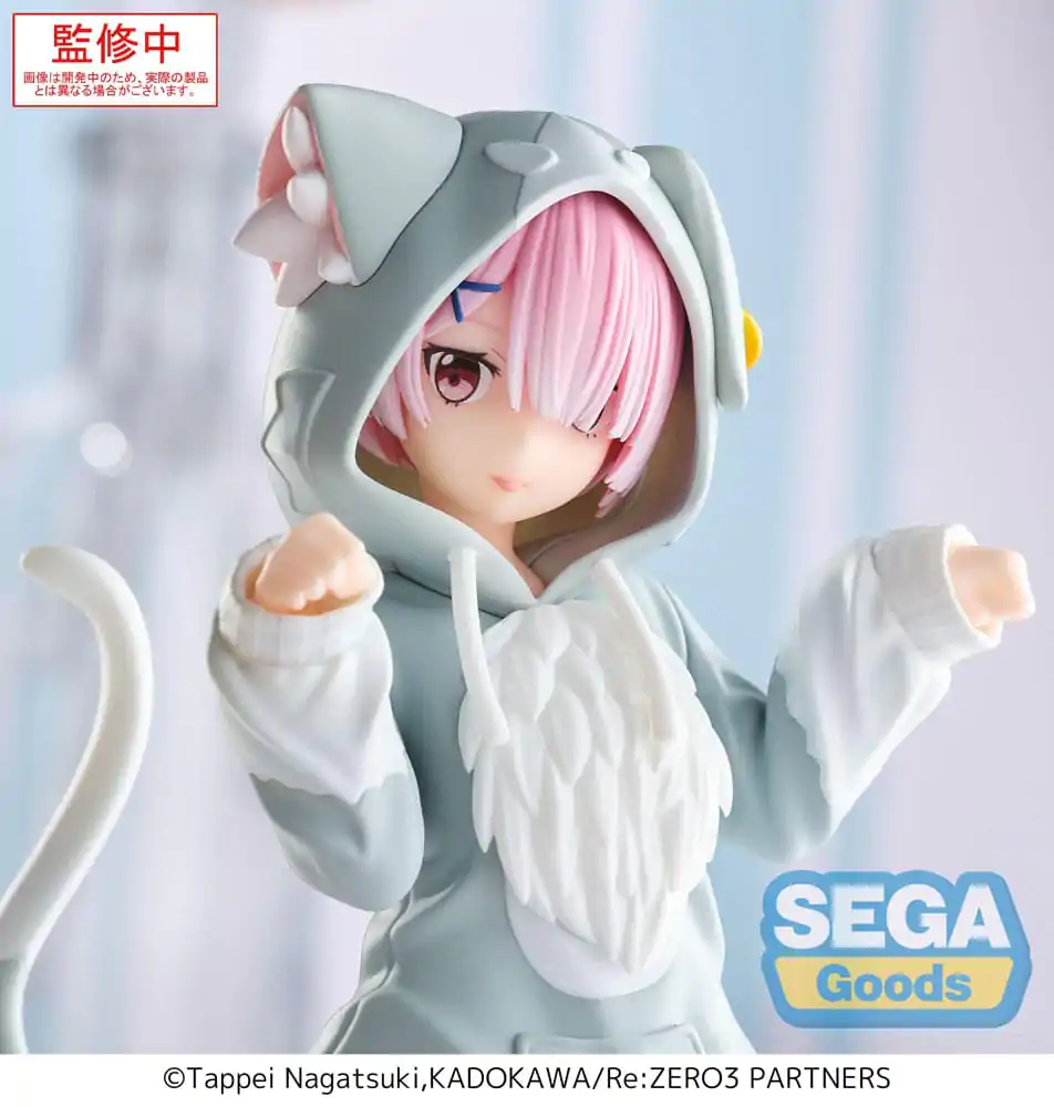 Re:Zero Starting Life in Another World Yumemirize Ram Mofumofu Pack PVC szobor figura 11 cm termékfotó
