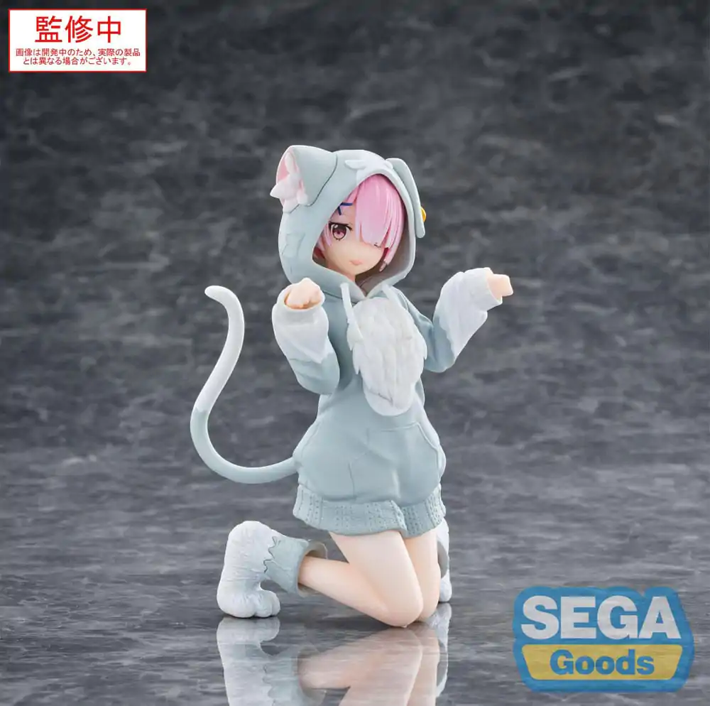 Re:Zero Starting Life in Another World Yumemirize Ram Mofumofu Pack PVC szobor figura 11 cm termékfotó