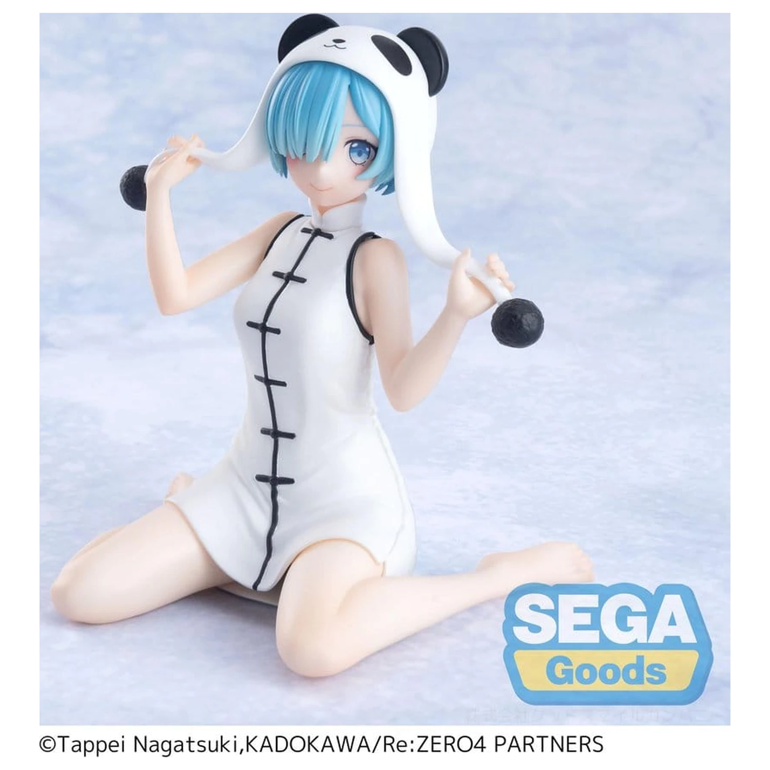Re:Zero Starting Life in Another World Yumemirize Rem Panda PVC szobor figura 11 cm         termékfotó