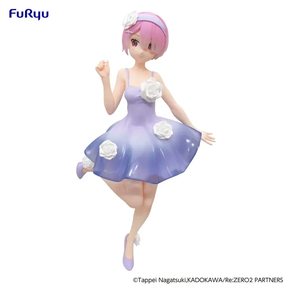 Re:Zero Trio-Try-iT Bunnies Ram Flower Dress PVC szobor figura 21 cm termékfotó