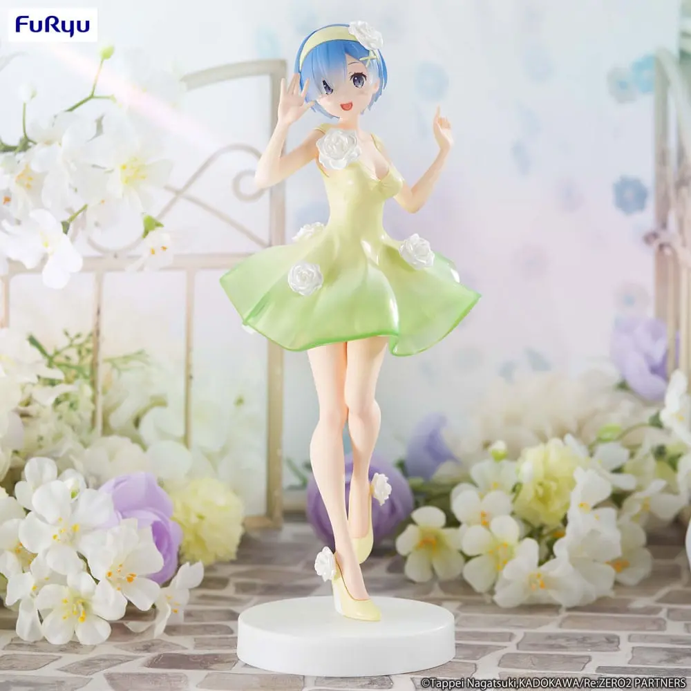 Re: Zero Trio-Try-iT Rem Flower Dress PVC szobor figura 21 cm termékfotó