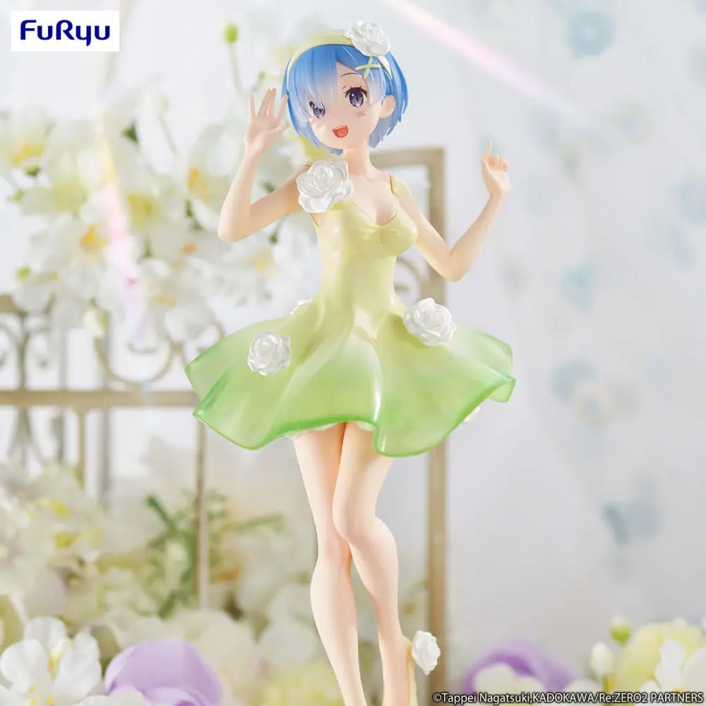 Re: Zero Trio-Try-iT Rem Flower Dress PVC szobor figura 21 cm termékfotó