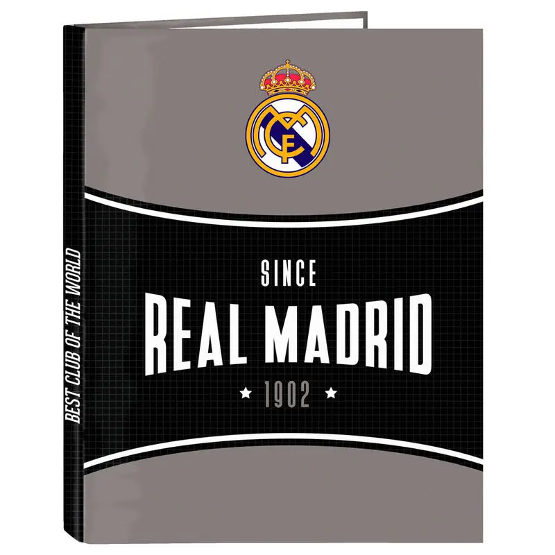 Real Madrid 1902 A4 gyűrűs karton irattartó mappa termékfotó