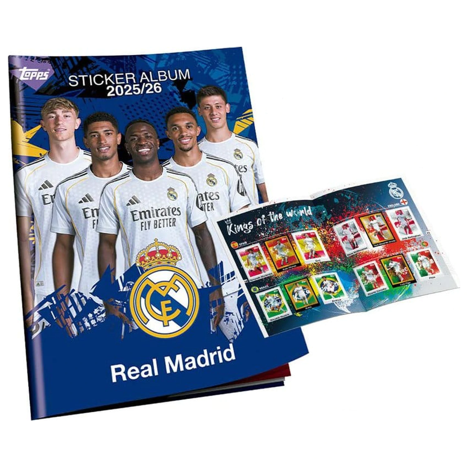 Real Madrid 2025/26 matrica album  termékfotó