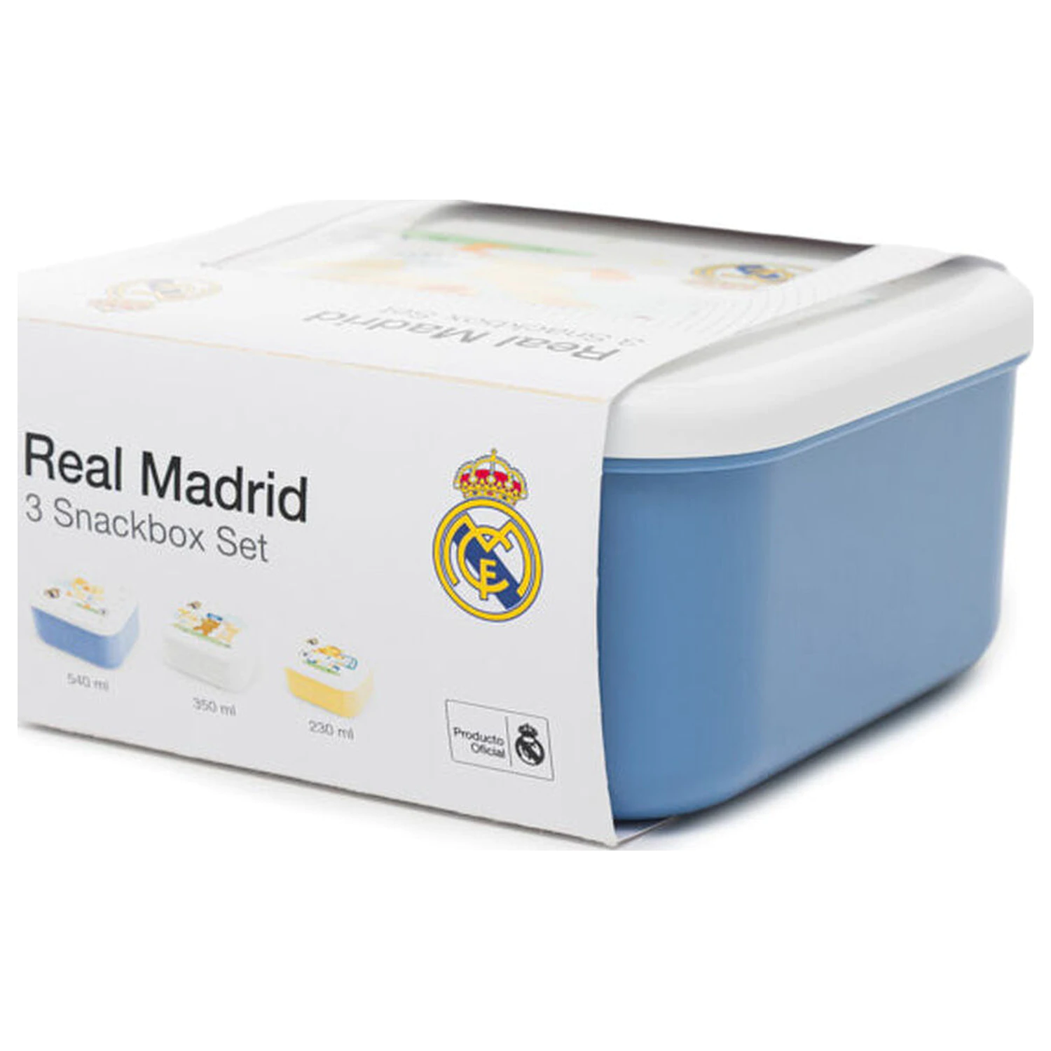 Real Madrid 3 uzsonnás doboz csomag termékfotó