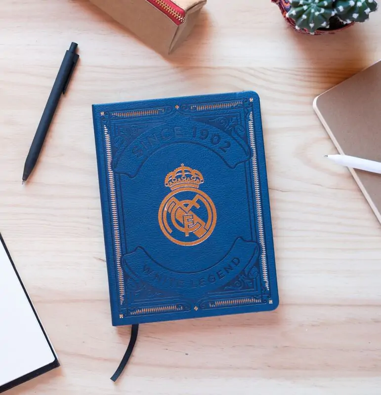 Real Madrid A5 premium notebook termékfotó