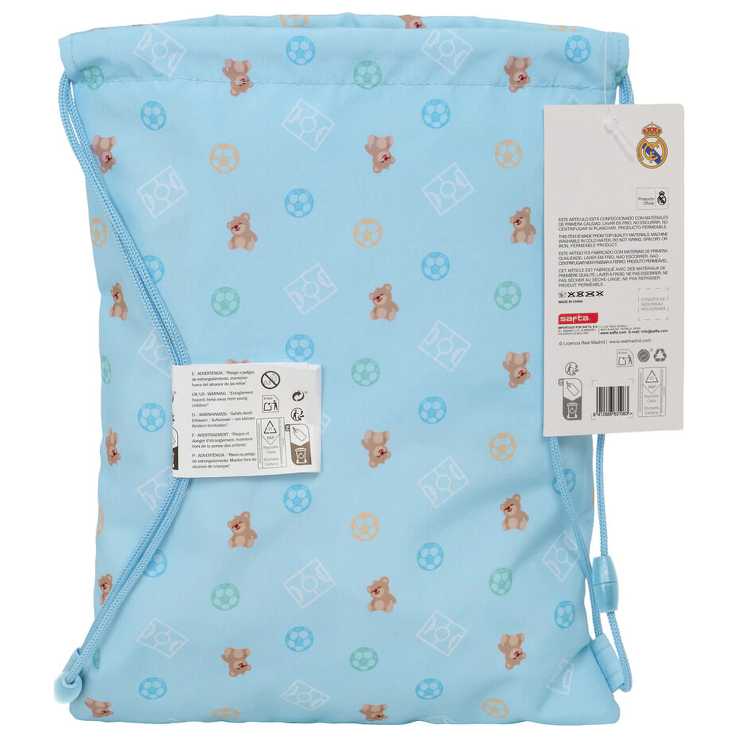 Real Madrid Baby tornazsák 34cm termékfotó