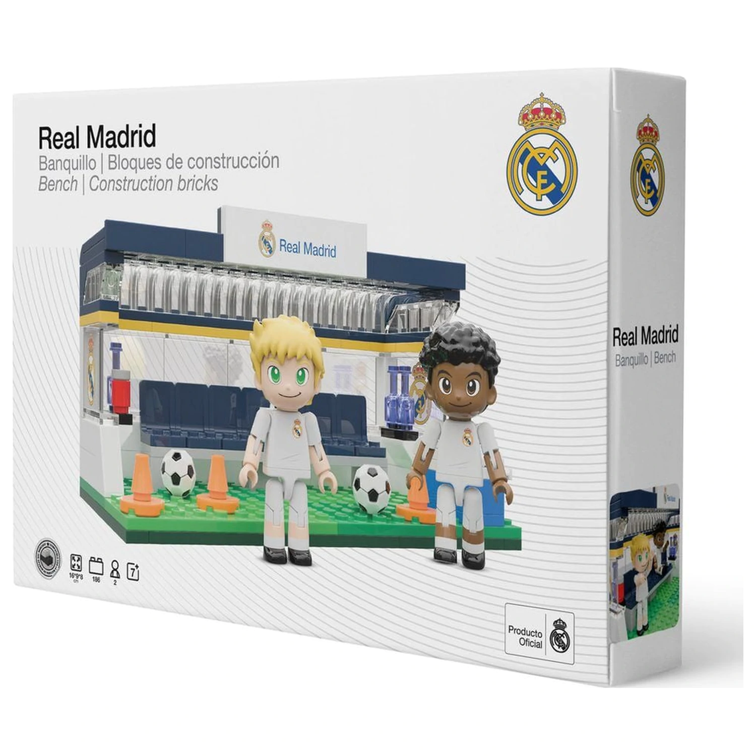 Real Madrid bench set with figures játékszett 184db-os termékfotó