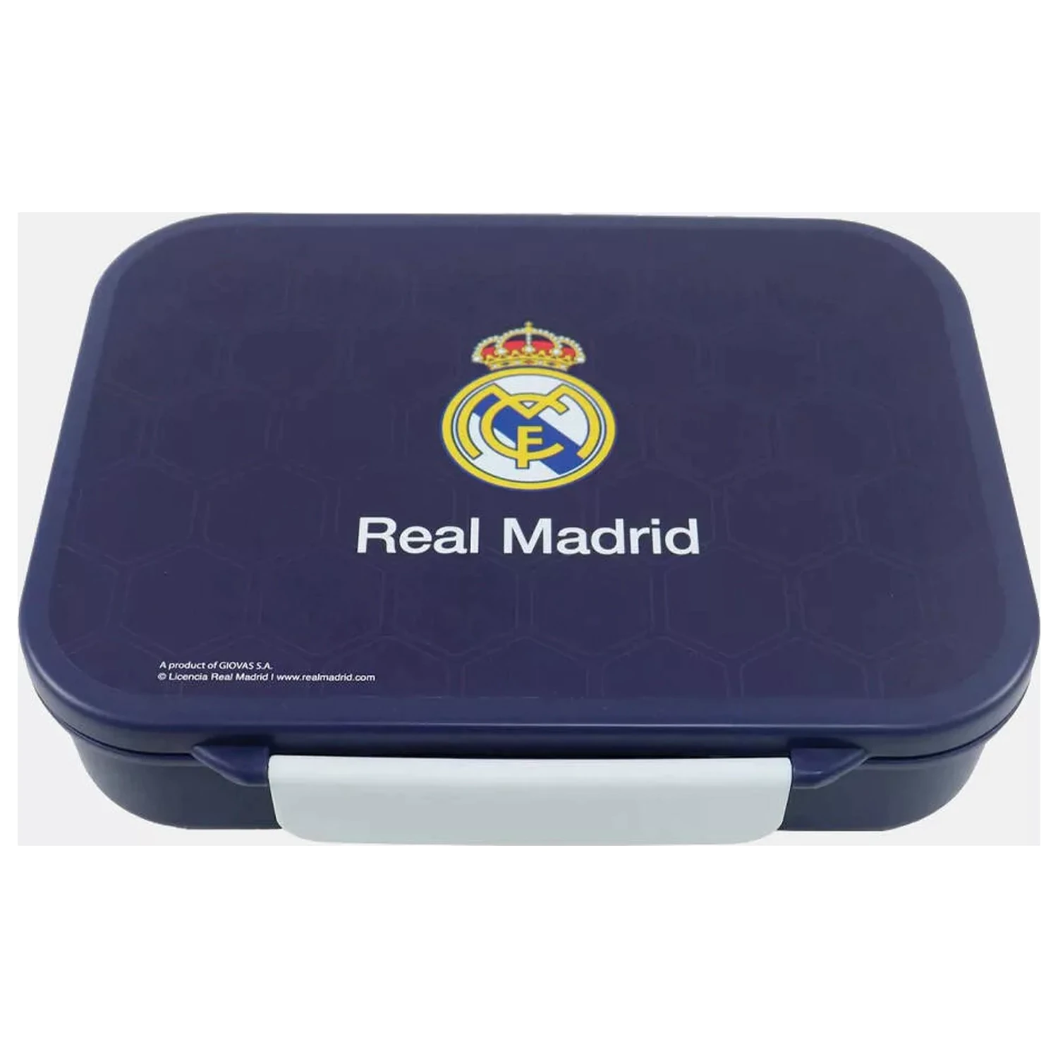 Real Madrid Blue több rekeszes uzsonnás doboz, szendvicsdoboz termékfotó