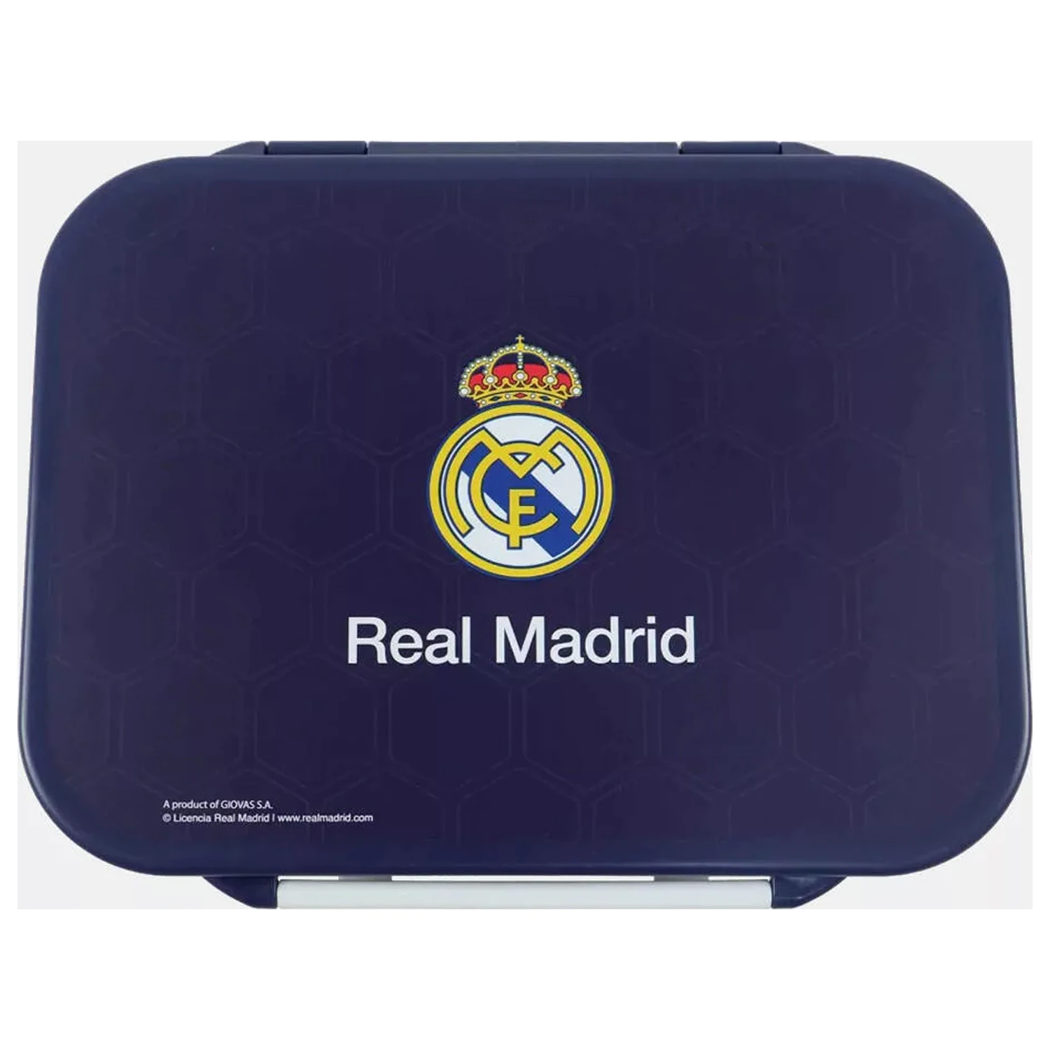 Real Madrid Blue több rekeszes uzsonnás doboz, szendvicsdoboz termékfotó