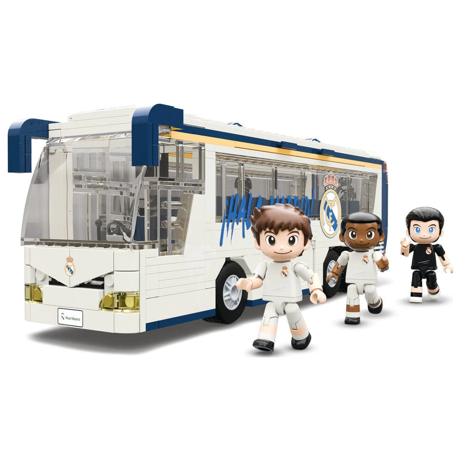 Real Madrid bus set with figures játékszett 488db-os termékfotó