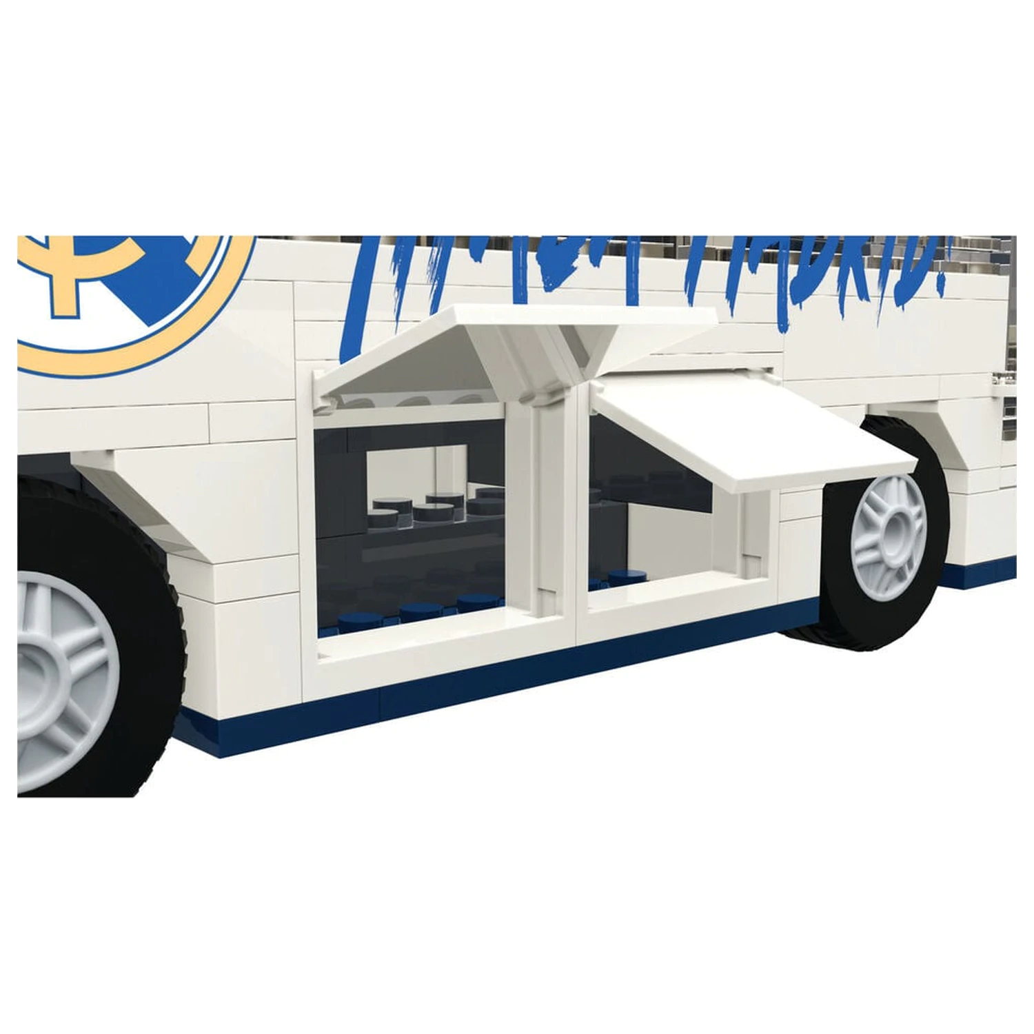 Real Madrid bus set with figures játékszett 488db-os termékfotó