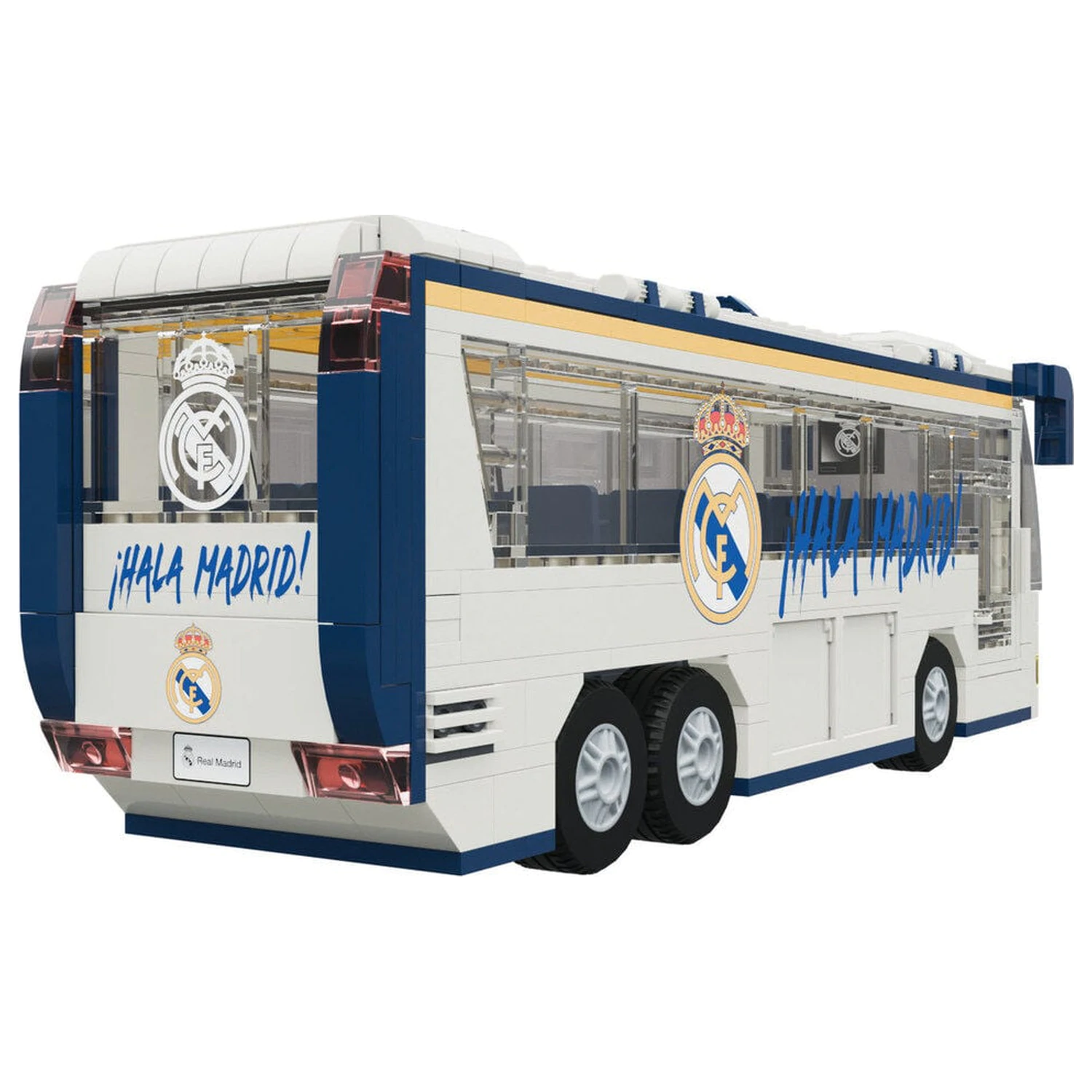 Real Madrid bus set with figures játékszett 488db-os termékfotó