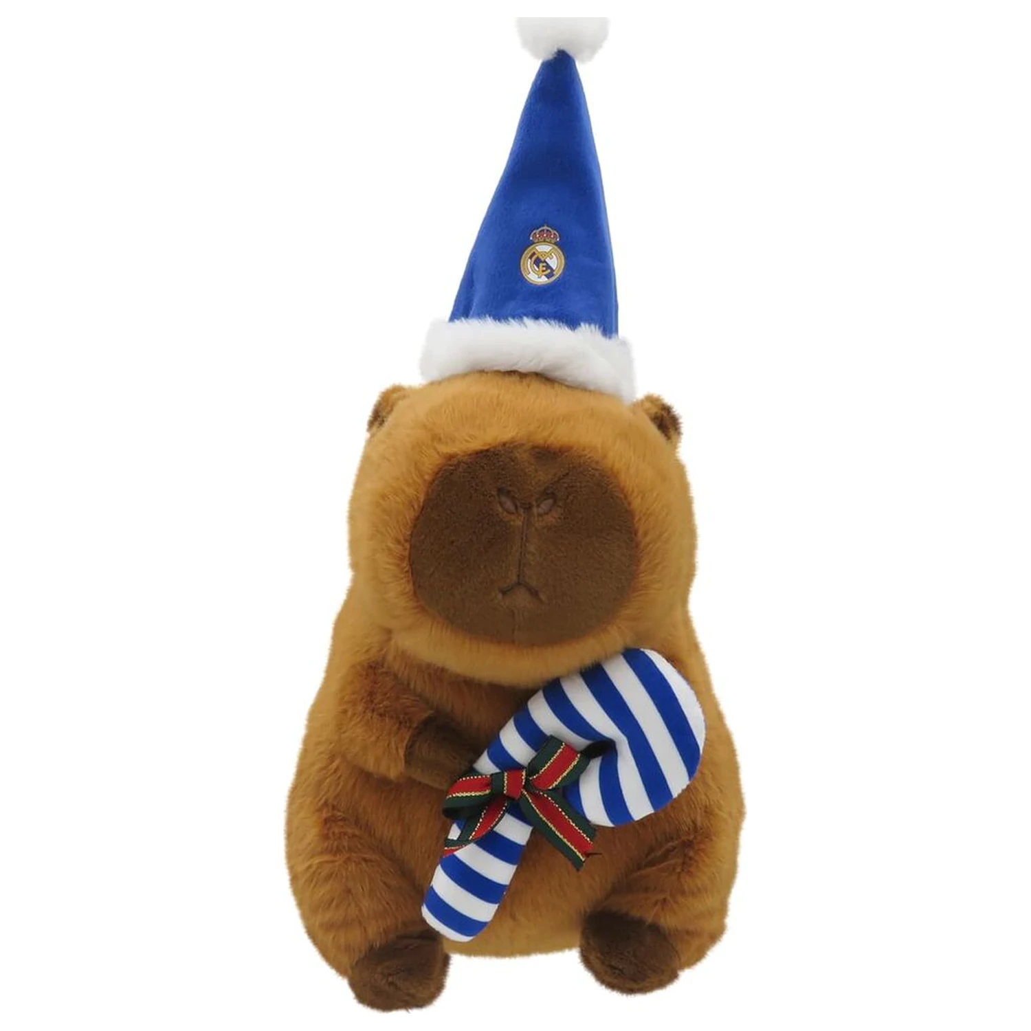 Real Madrid capibara teddy  santa hat plüss 35cm termékfotó