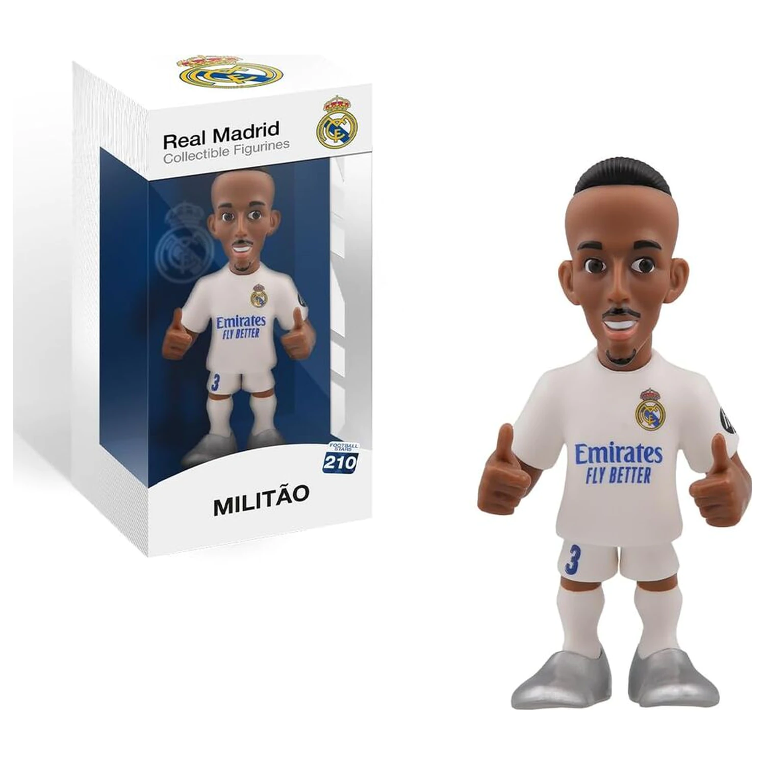 Real Madrid Eder Militao Minix figura 12cm termékfotó