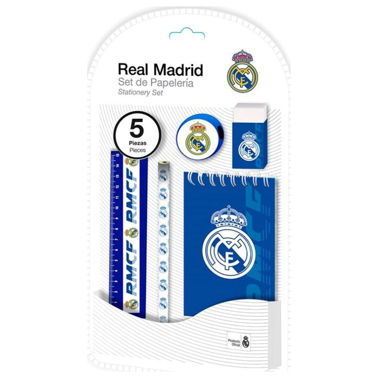 Real Madrid Emblem írószer szett 5 db-os termékfotó