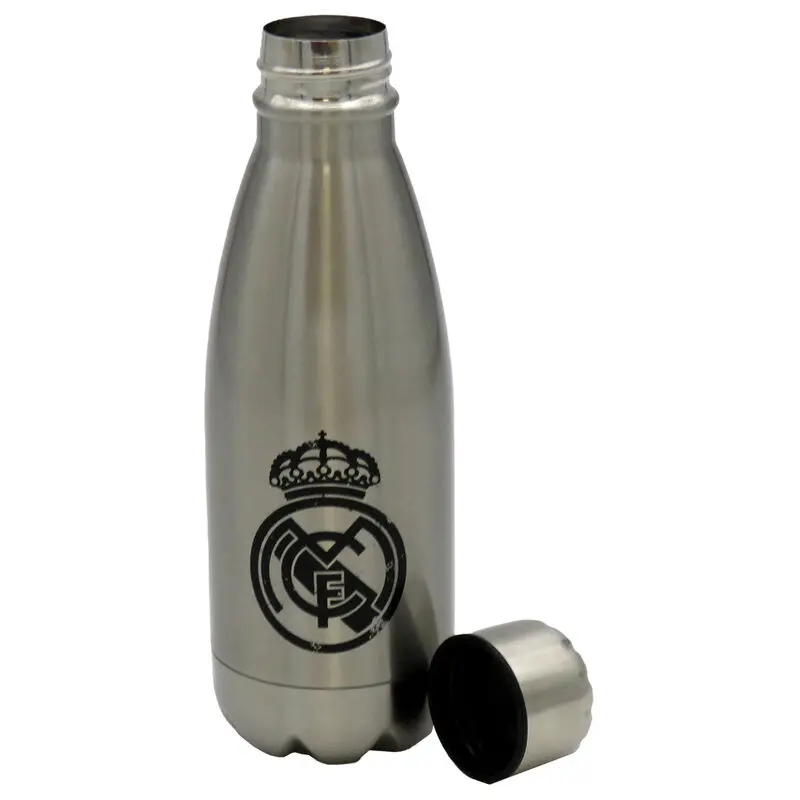 Real Madrid ezüst rozsdamentes acél palack kulacs 550ml termékfotó