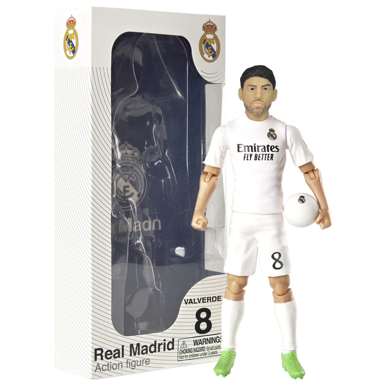 Real Madrid Federico Valverde akciófigura 20cm termékfotó