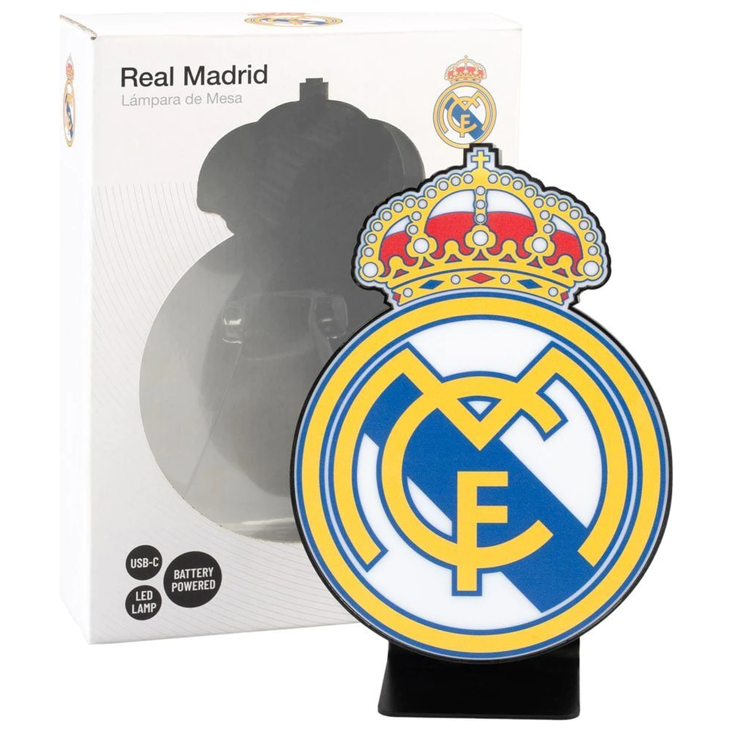 Real Madrid lámpa termékfotó