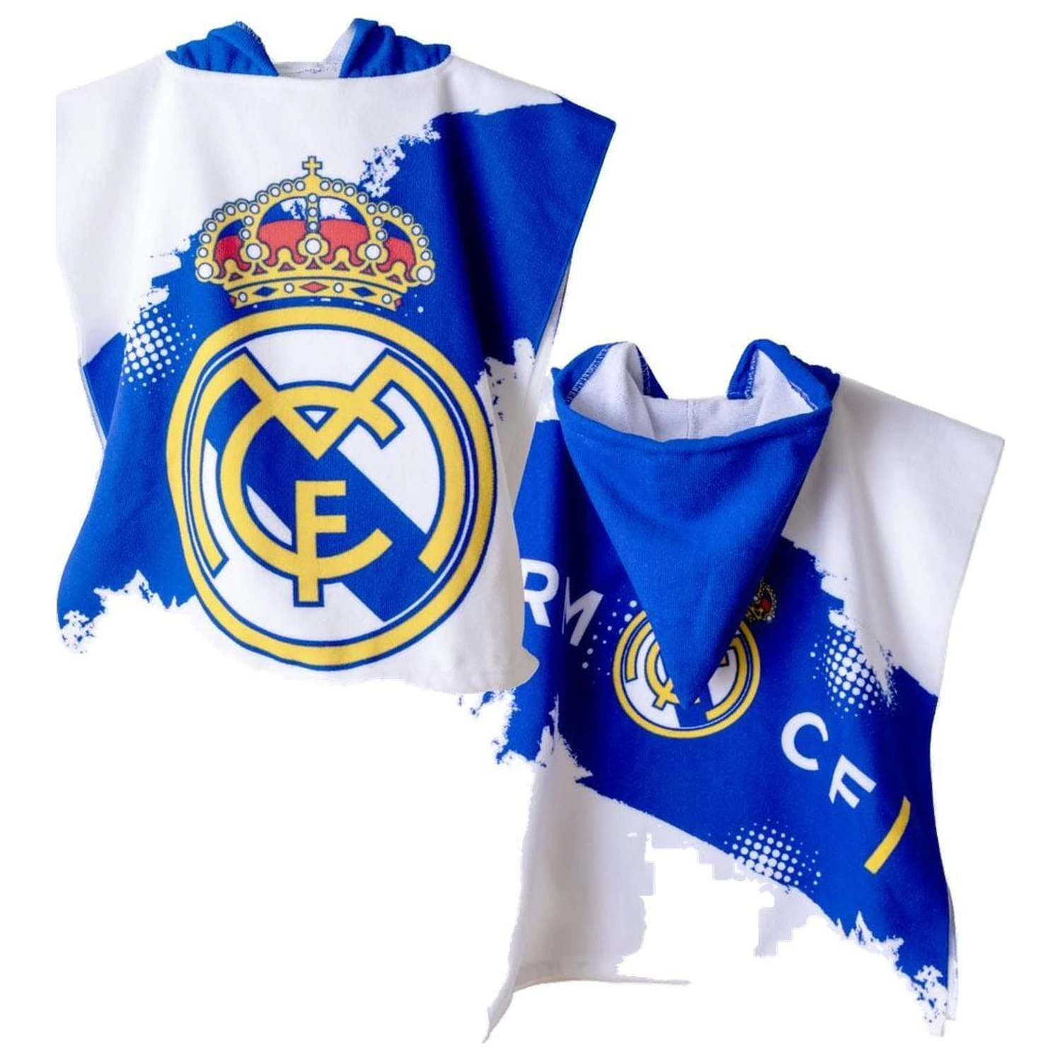 Real Madrid mikroszálas poncsó törölköző termékfotó