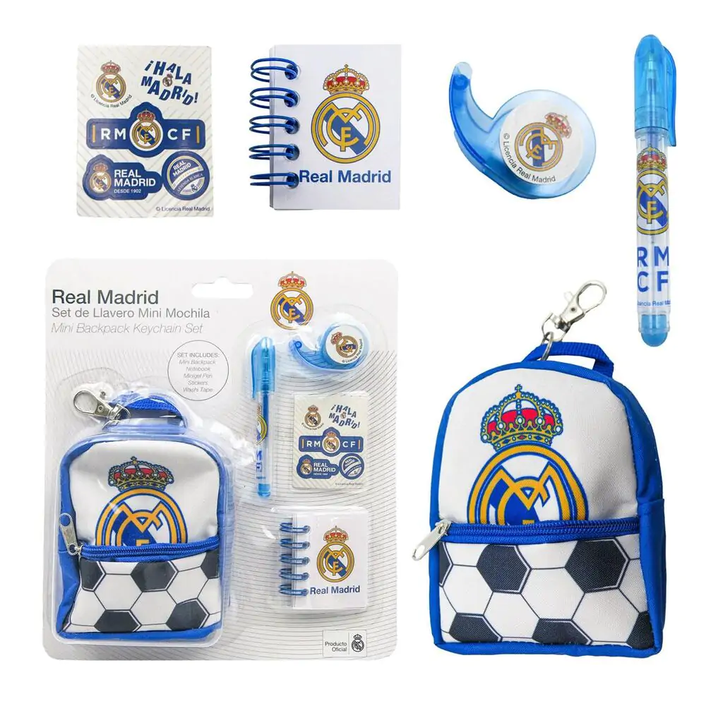 Real Madrid mini táska és írószer csomag termékfotó