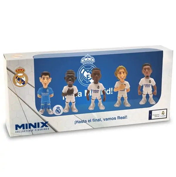 Real Madrid Minix pack 5 figures 7cm termékfotó