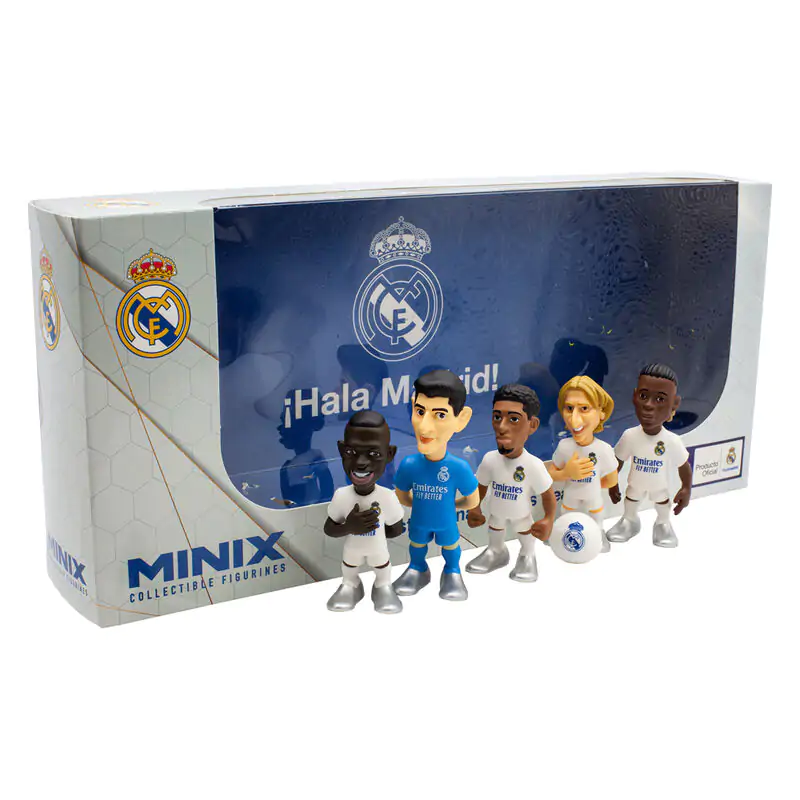 Real Madrid Minix pack 5 figures 7cm termékfotó