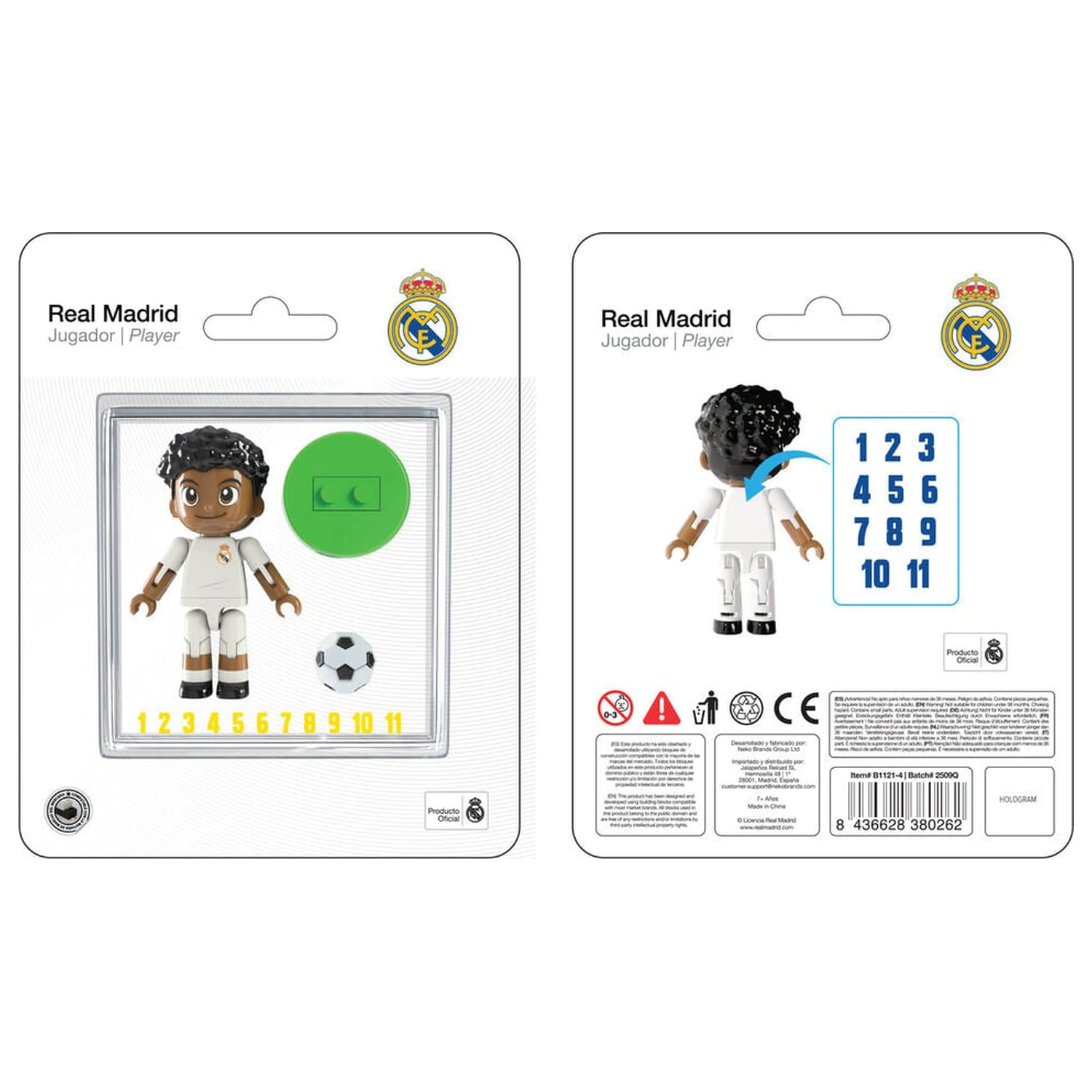 Real Madrid player figura 4cm termékfotó