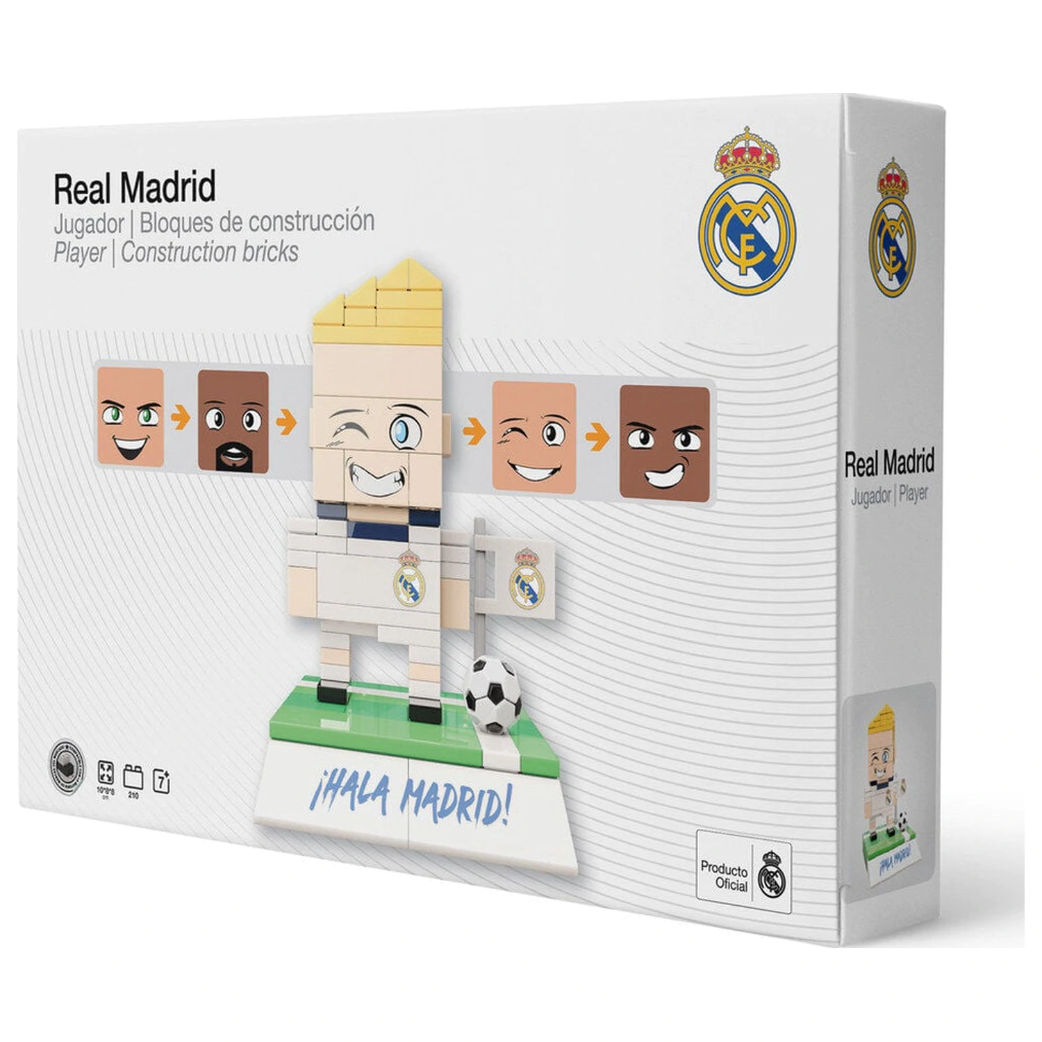 Real Madrid player set játékszett 210db-os termékfotó