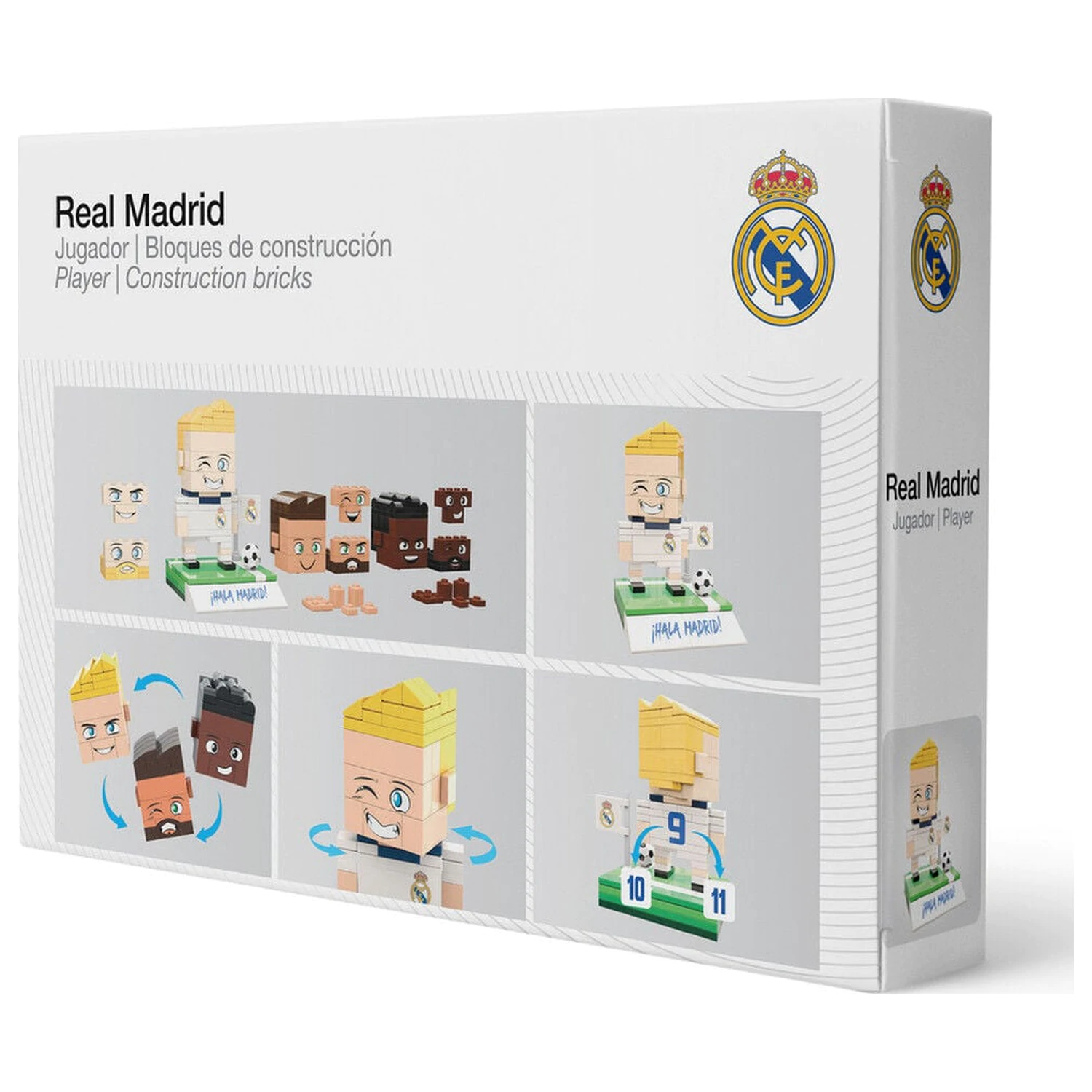 Real Madrid player set játékszett 210db-os termékfotó