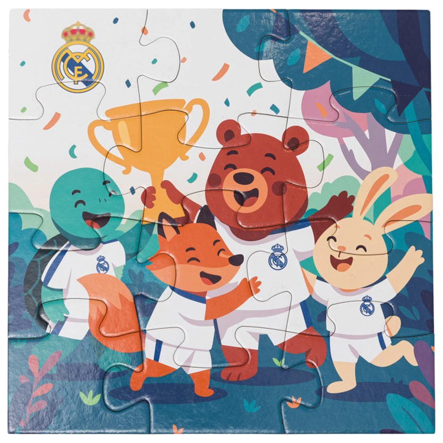 Real Madrid puzzle 12db-os termékfotó