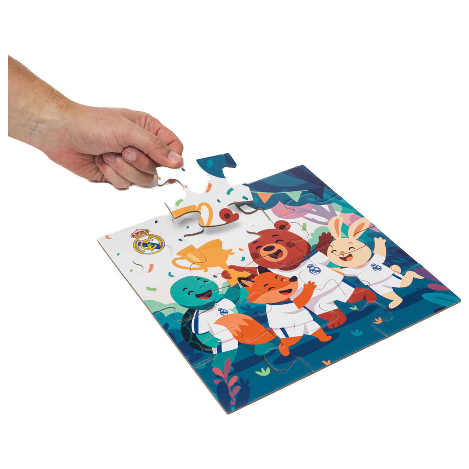 Real Madrid puzzle 12db-os termékfotó
