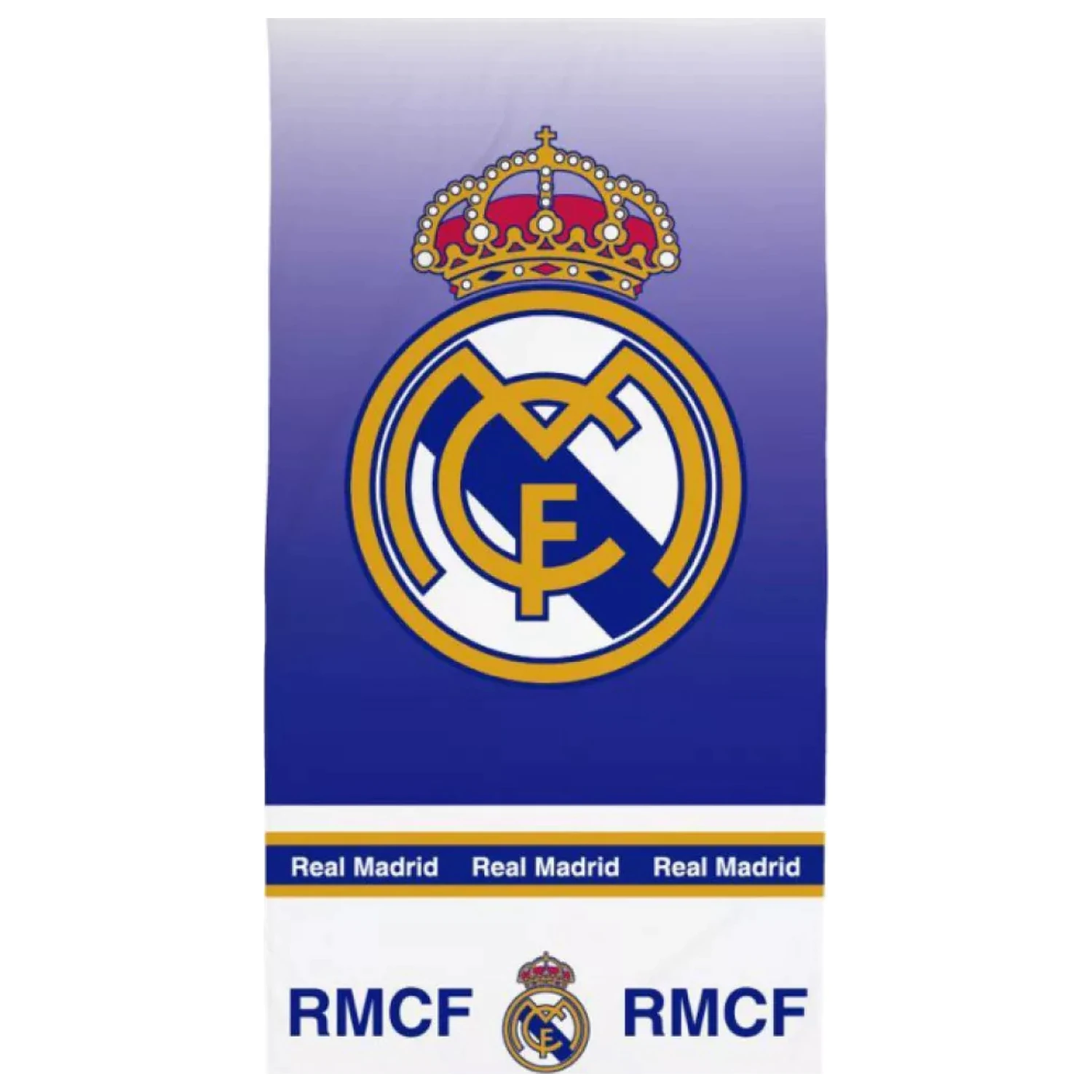 Real Madrid Royal Blue törölköző 70x140cm termékfotó