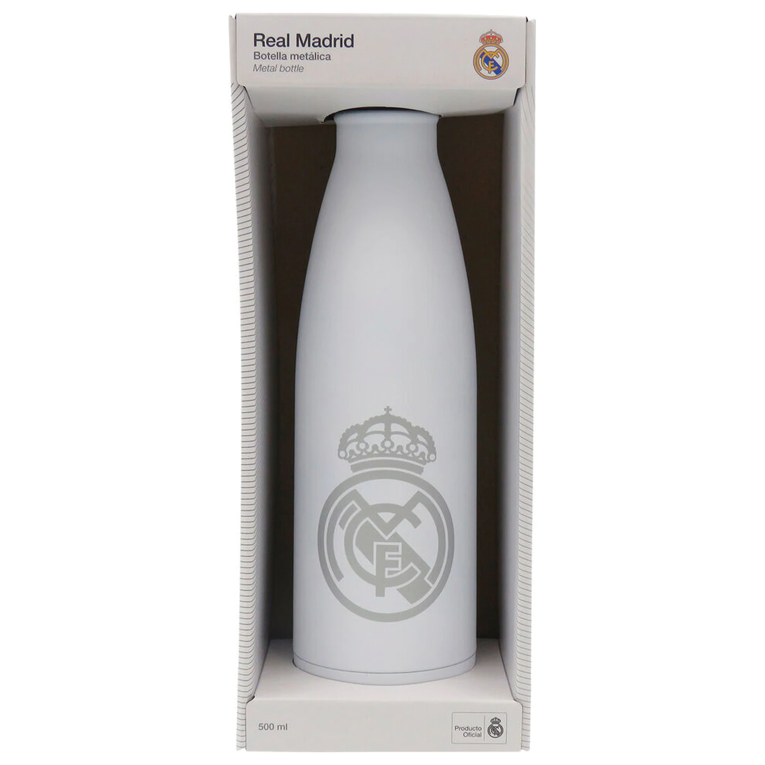 Real Madrid rozsdamentes acél palack kulacs 500ml termékfotó