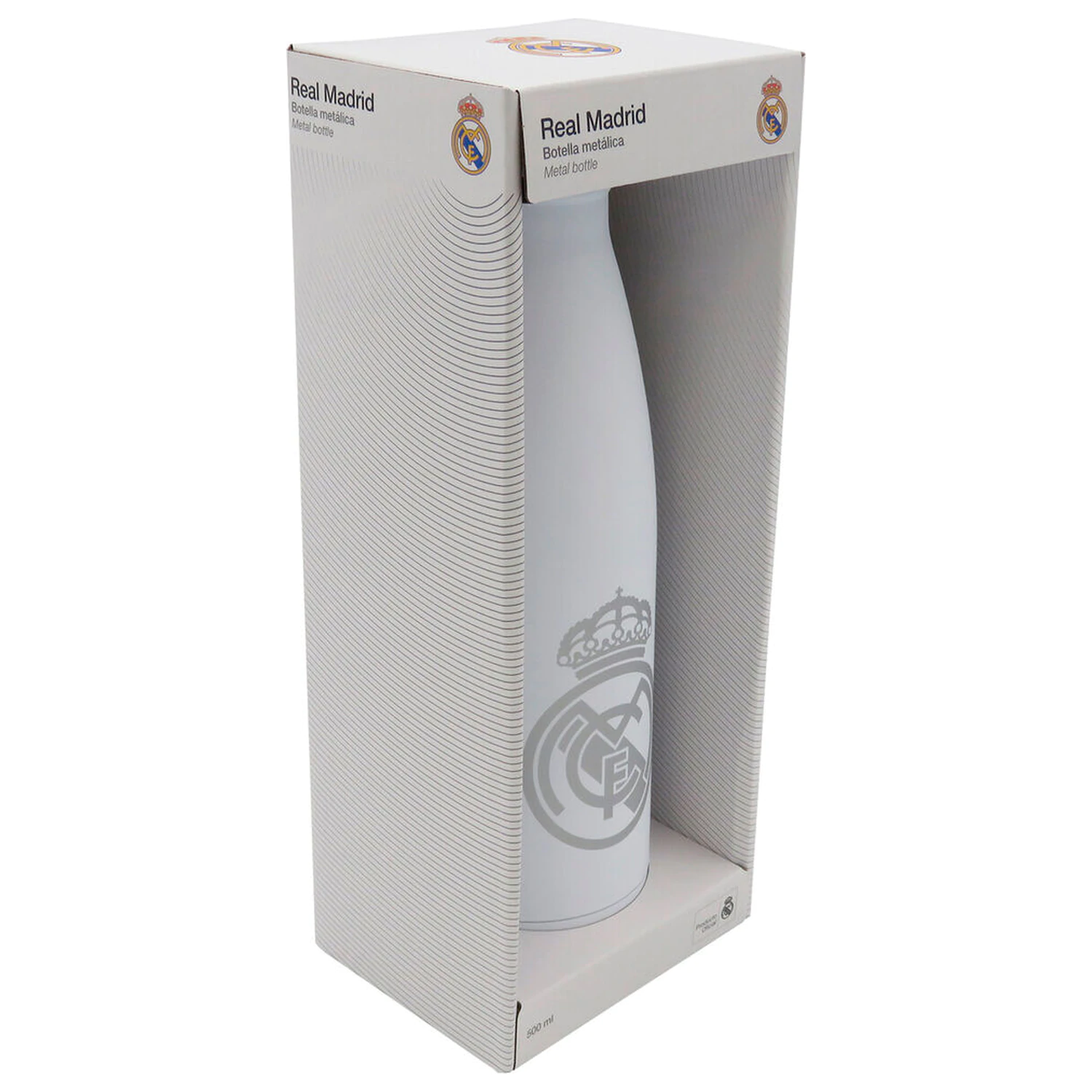 Real Madrid rozsdamentes acél palack kulacs 500ml termékfotó