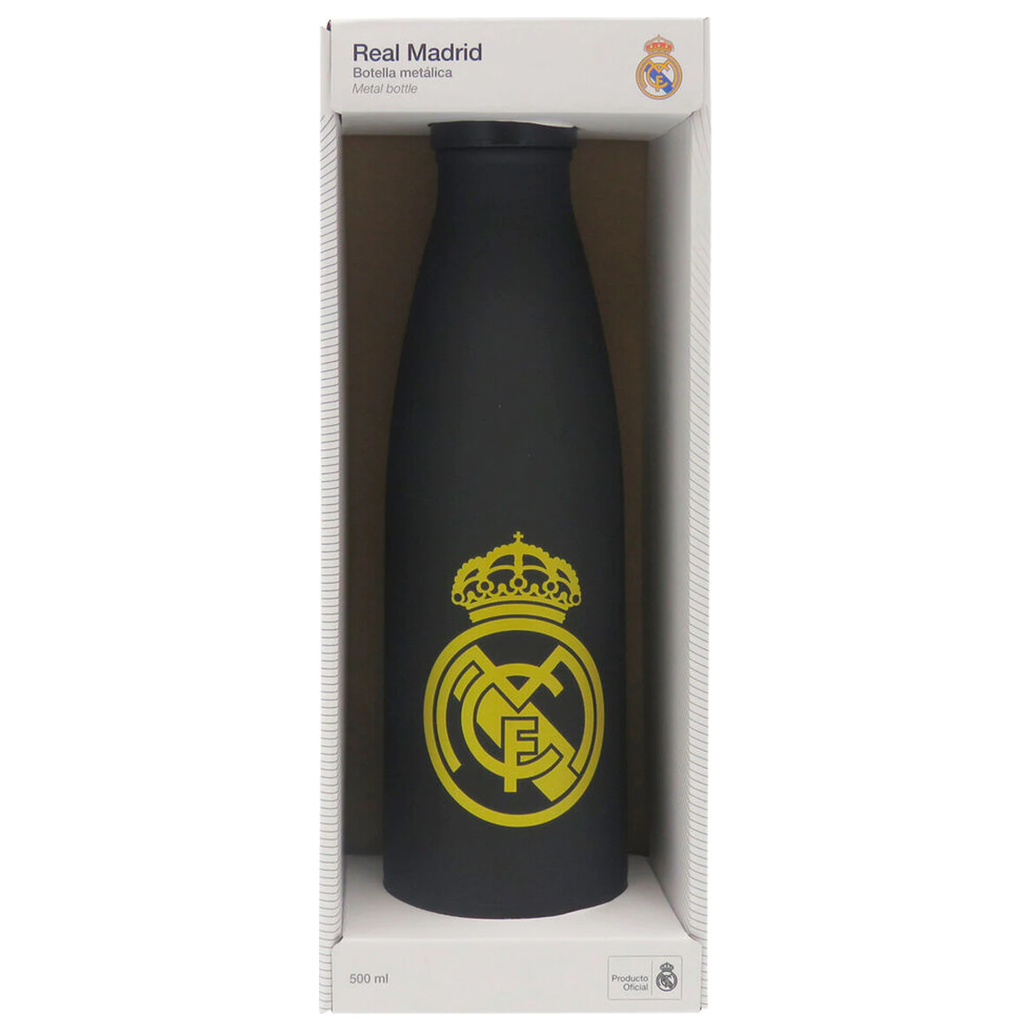 Real Madrid rozsdamentes acél palack kulacs 500ml termékfotó