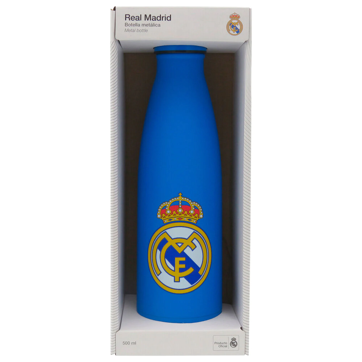 Real Madrid rozsdamentes acél palack kulacs 500ml termékfotó