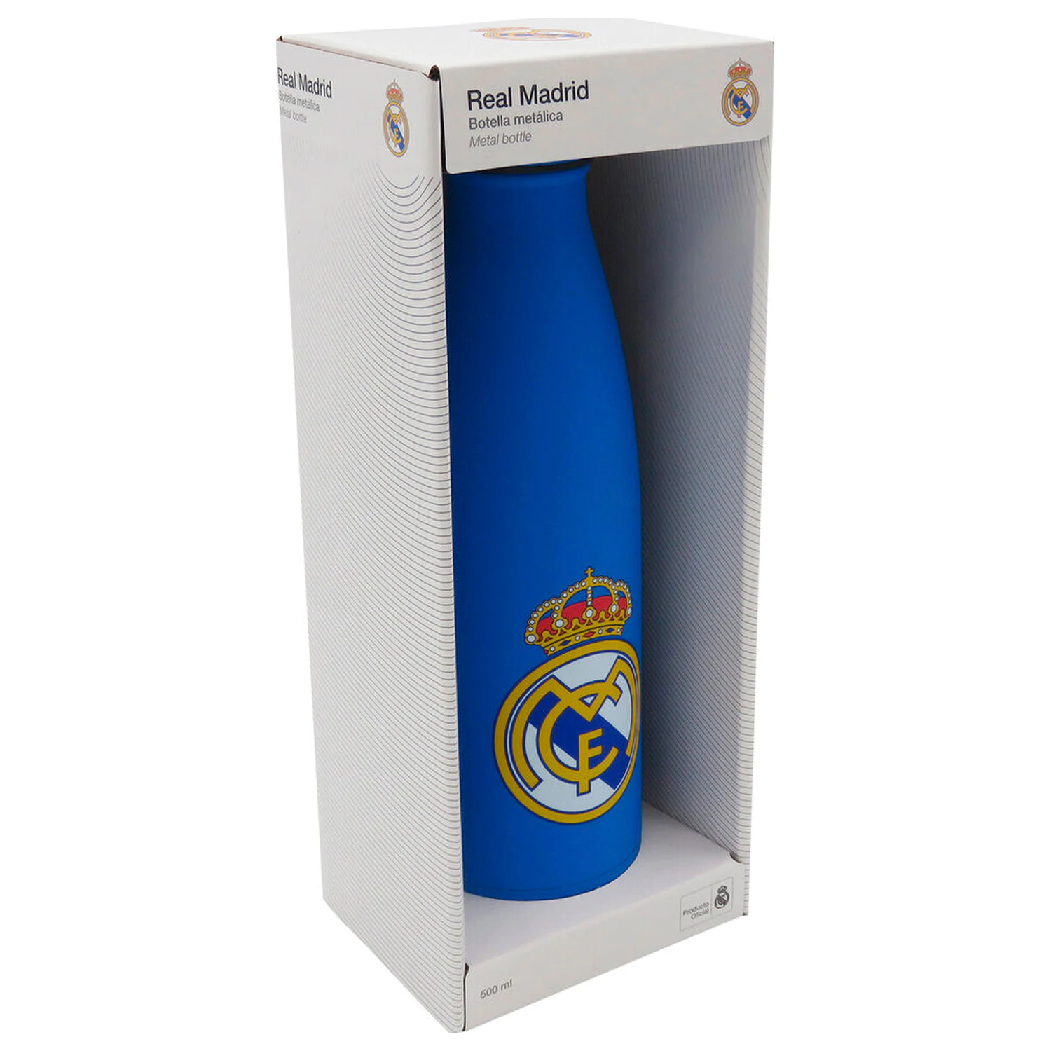 Real Madrid rozsdamentes acél palack kulacs 500ml termékfotó