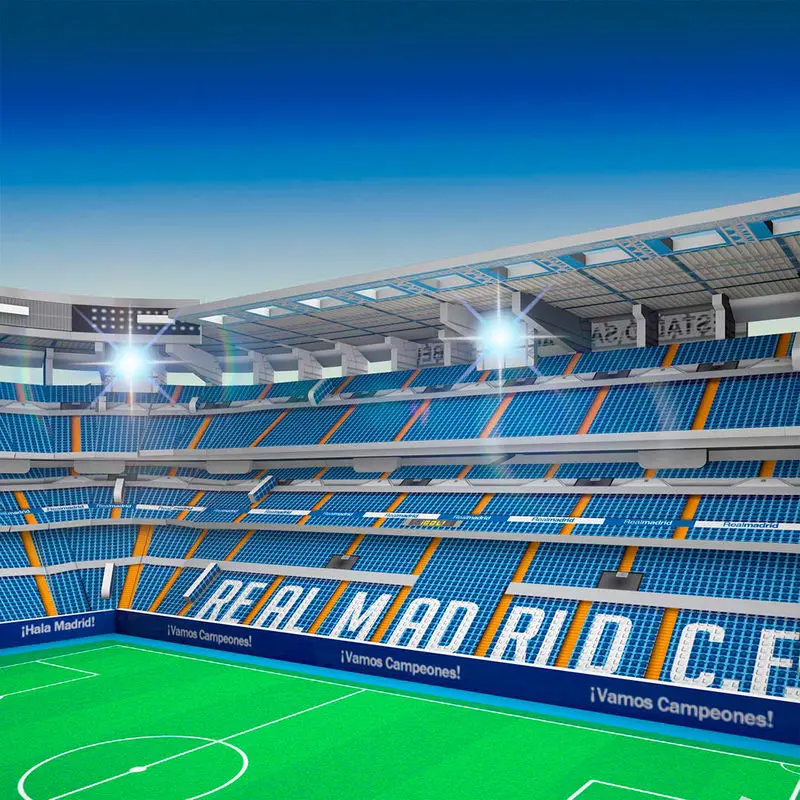 Real Madrid Santiago Bernabeu stadium 3D puzzle led termékfotó