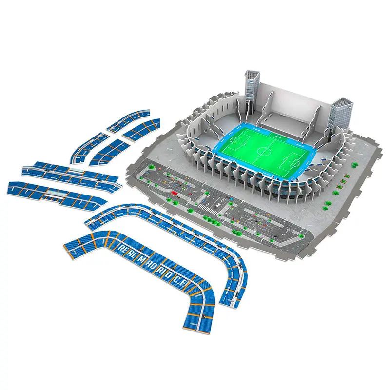 Real Madrid Santiago Bernabeu stadium 3D puzzle led termékfotó