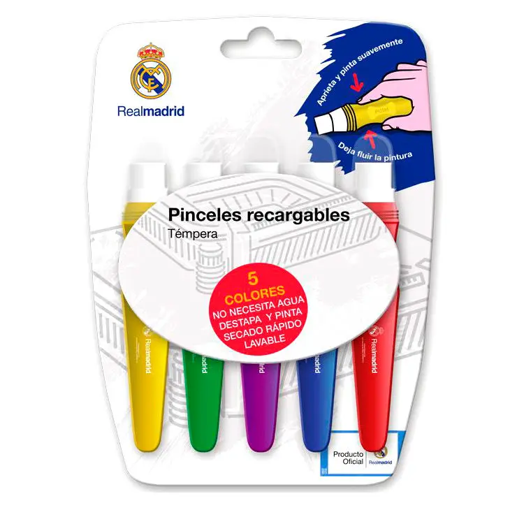 Real Madrid tempera készlet termékfotó
