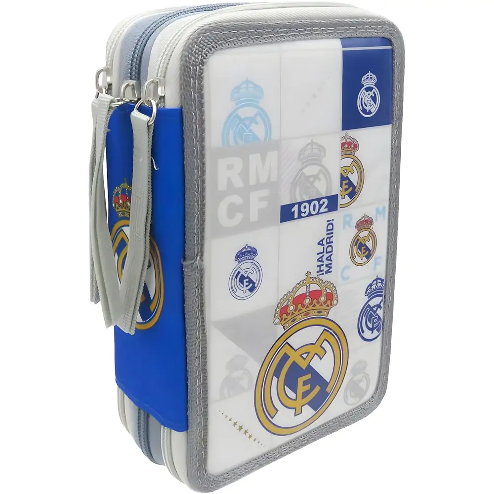 Real Madrid töltött tripla tolltartó termékfotó