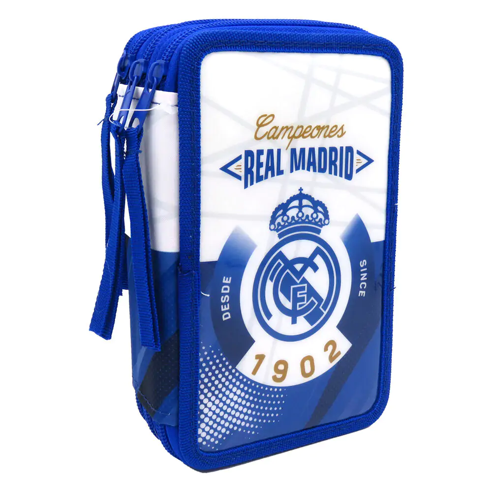 Real Madrid töltött tripla tolltartó termékfotó